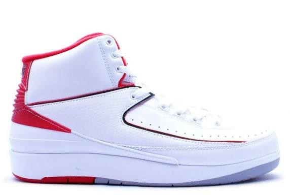 Hot Air Jordan 2 (II) Retro QF White Varsity Red